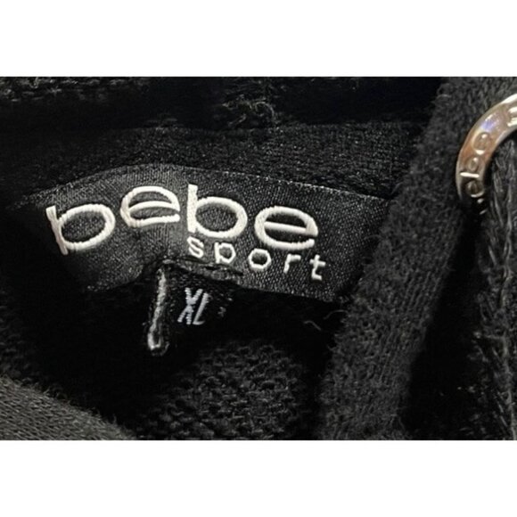 Bebe Sport Women's Full-Zip Hoodie Sweatshirt Size XL - Picture 4 of 13